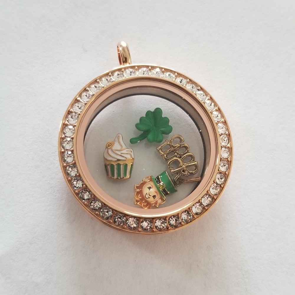 Origami owl St. Patrick's day  set